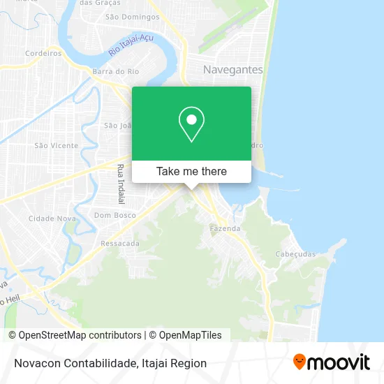 Novacon Contabilidade map