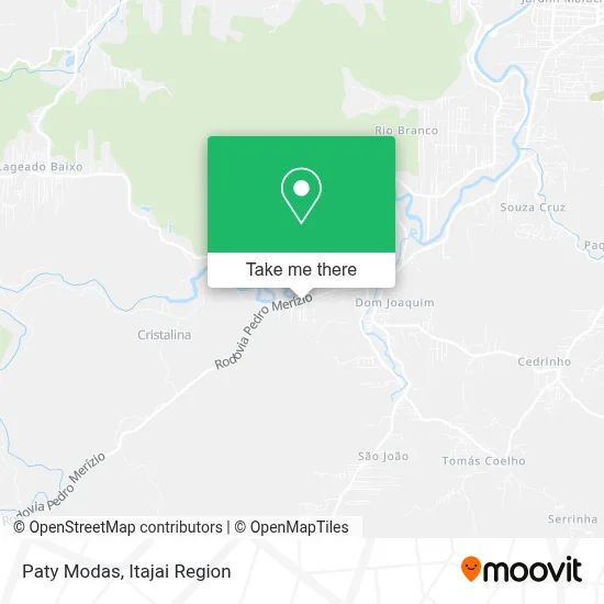 Paty Modas map
