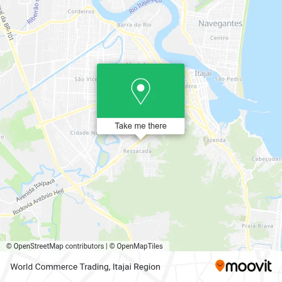 World Commerce Trading map