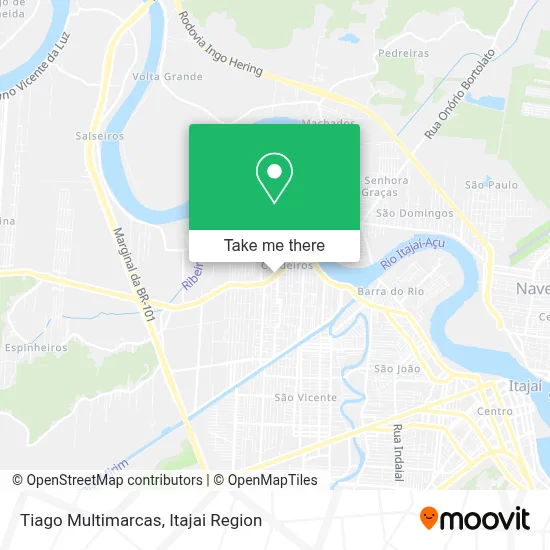 Tiago Multimarcas map