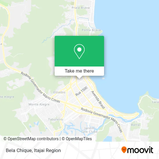 Bela Chique map