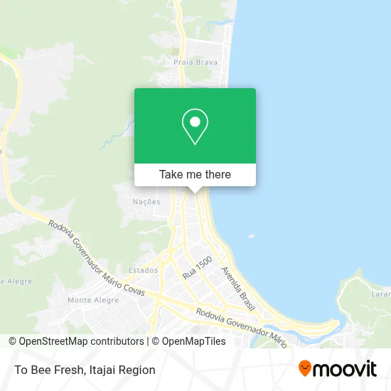 To Bee Fresh map