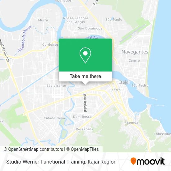 Studio Werner Functional Training map
