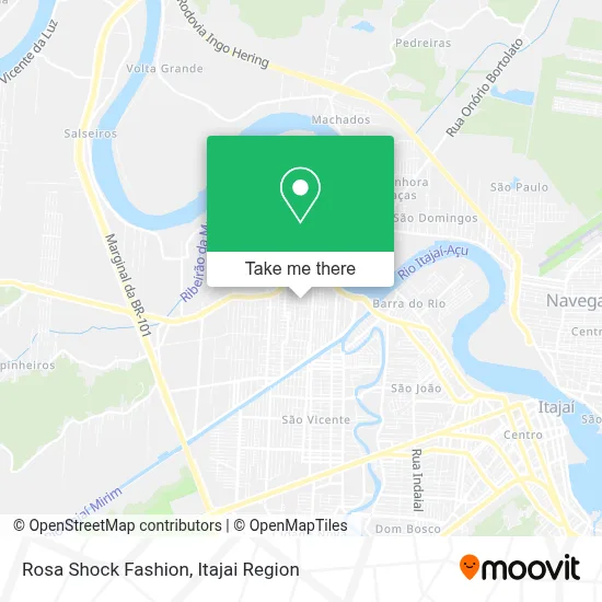 Rosa Shock Fashion map