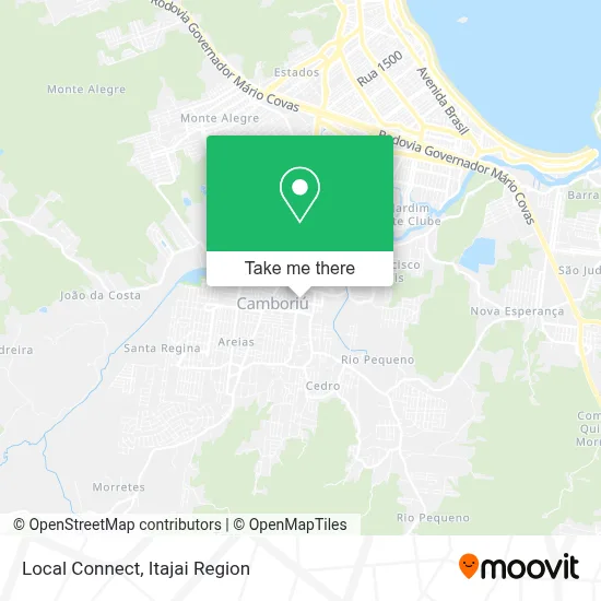 Local Connect map