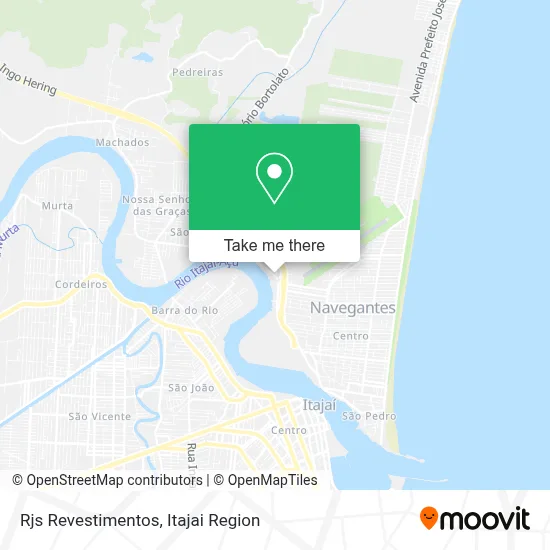 Rjs Revestimentos map