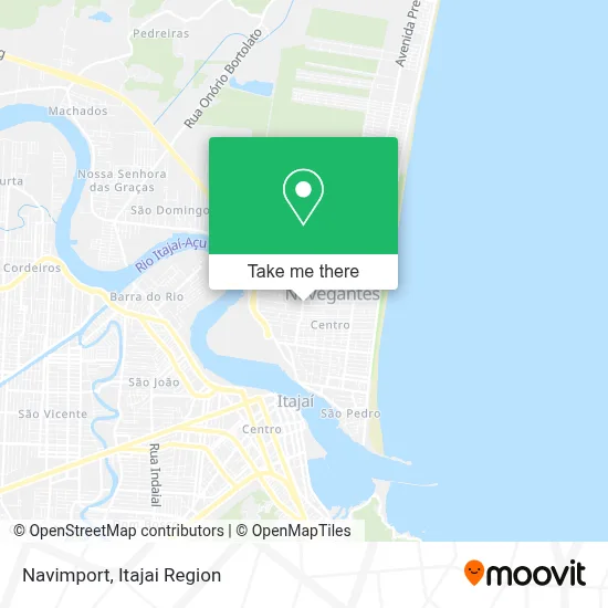 Navimport map