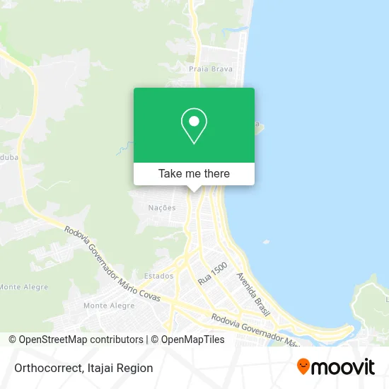 Orthocorrect map