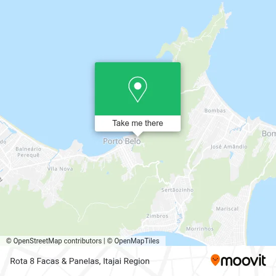 Rota 8 Facas & Panelas map