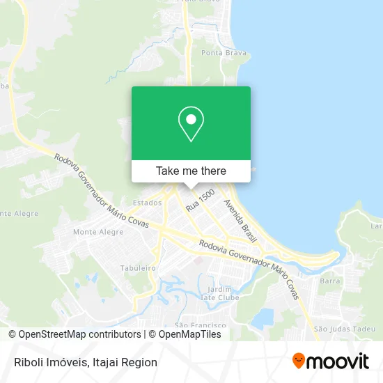 Riboli Imóveis map