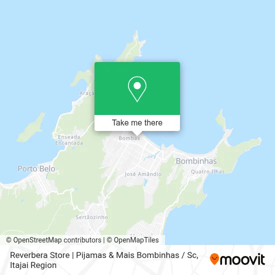 Reverbera Store | Pijamas & Mais Bombinhas / Sc map