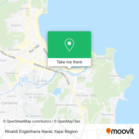 Rinaldi Engenharia Naval map