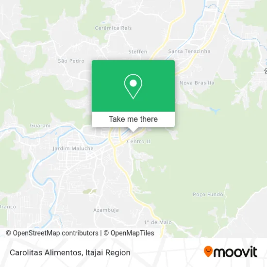 Carolitas Alimentos map