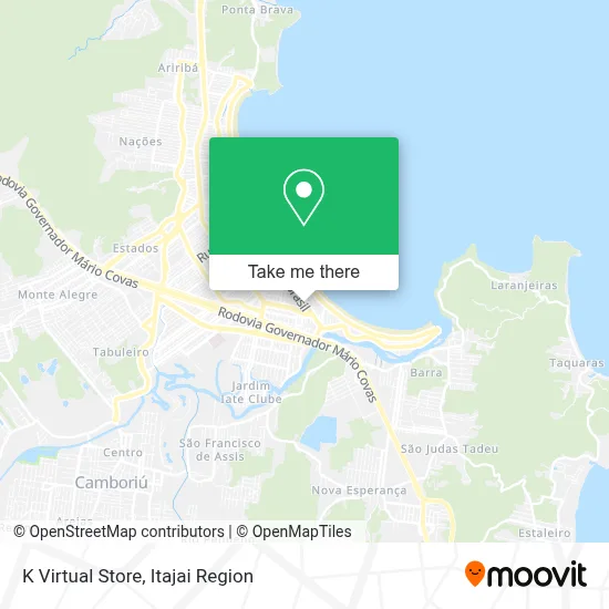 K Virtual Store map