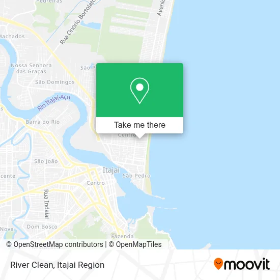 River Clean map