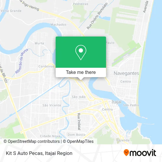 Kit S Auto Pecas map