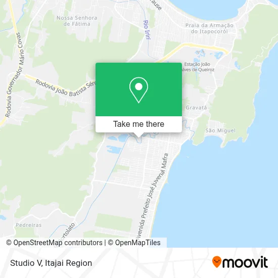 Studio V map