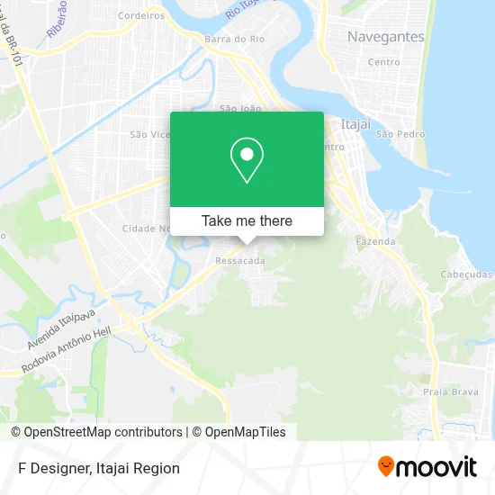 F Designer map