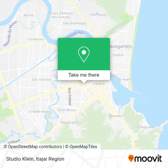 Studio Klein map