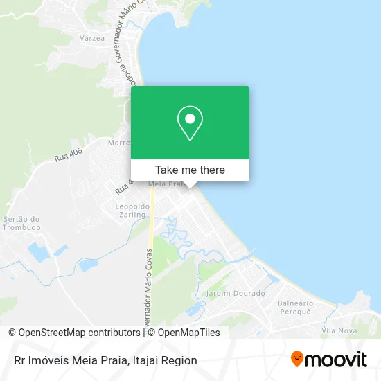 Rr Imóveis Meia Praia map