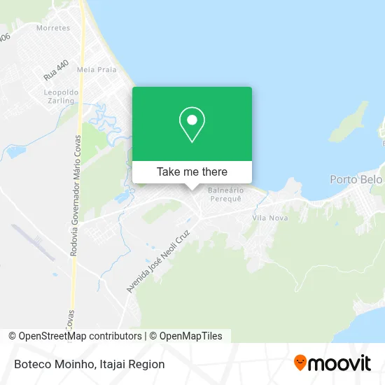 Boteco Moinho map