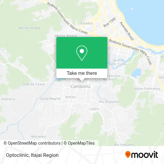 Optoclinic map