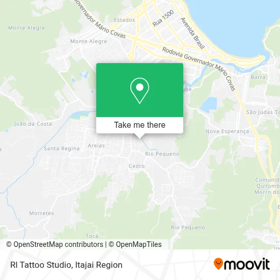 Rl Tattoo Studio map