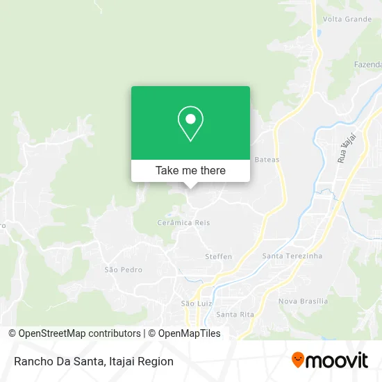 Rancho Da Santa map
