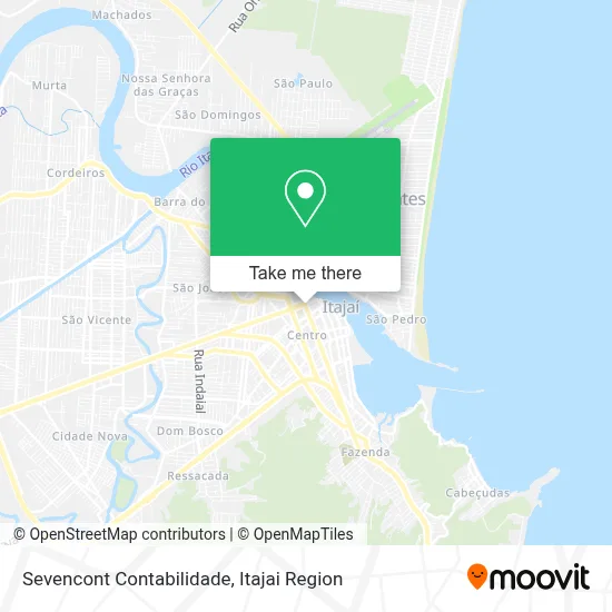 Sevencont Contabilidade map