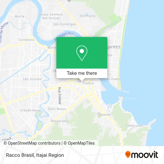 Racco Brasil map