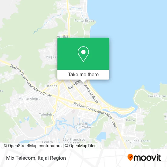 Mix Telecom map