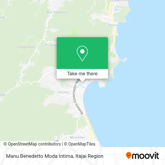 Manu Benedetto Moda Intima map