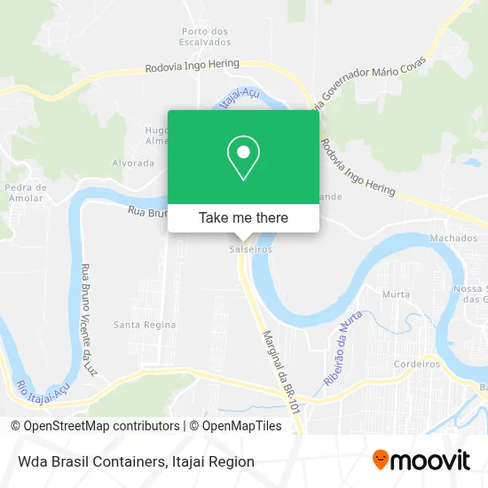Wda Brasil Containers map