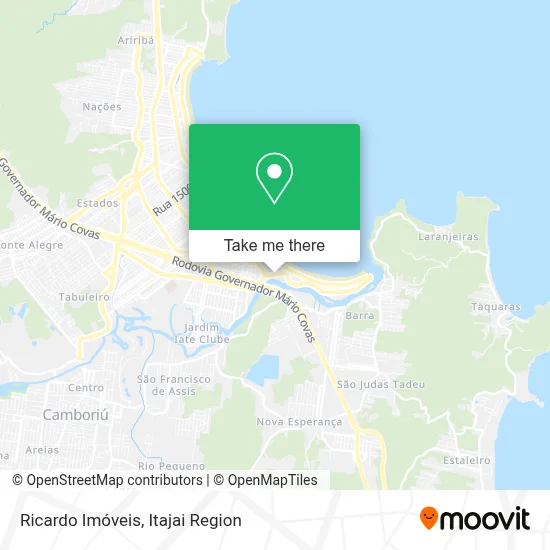 Ricardo Imóveis map