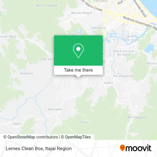 Lemes Clean Box map