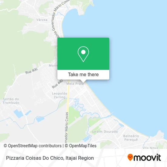 Pizzaria Coisas Do Chico map