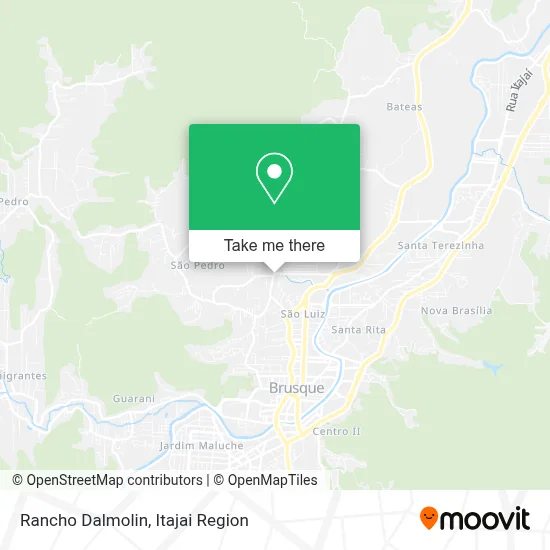 Rancho Dalmolin map