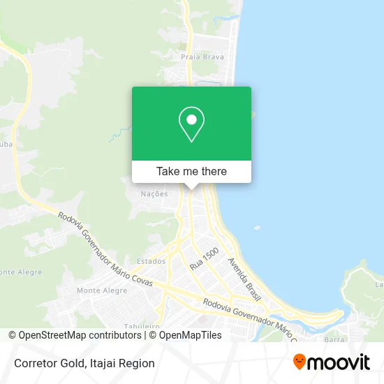 Corretor Gold map