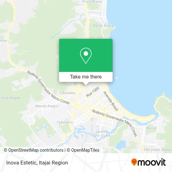 Inova Estetic map