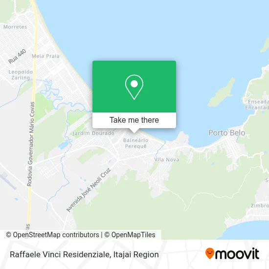 Raffaele Vinci Residenziale map