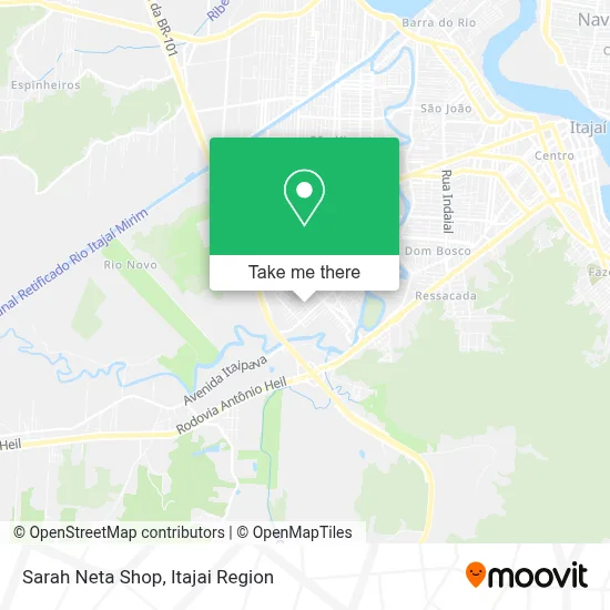 Sarah Neta Shop map