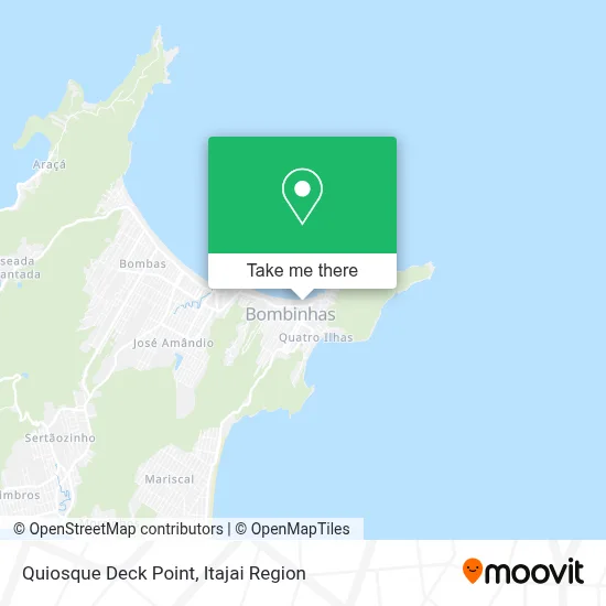Quiosque Deck Point map