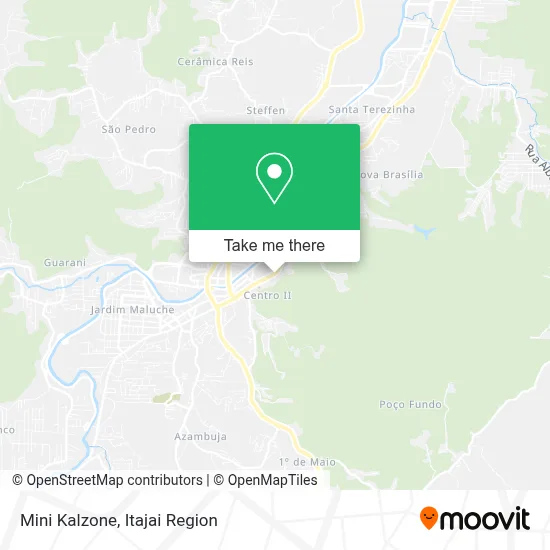 Mini Kalzone map