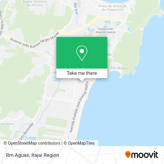 Rm Aguas map