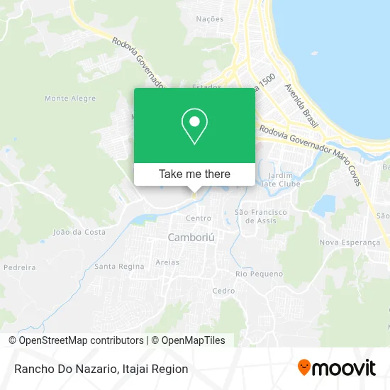 Rancho Do Nazario map