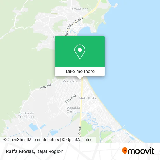 Raffa Modas map