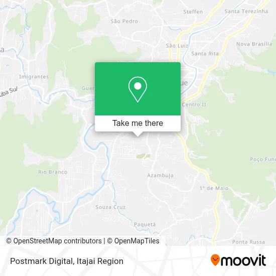 Postmark Digital map