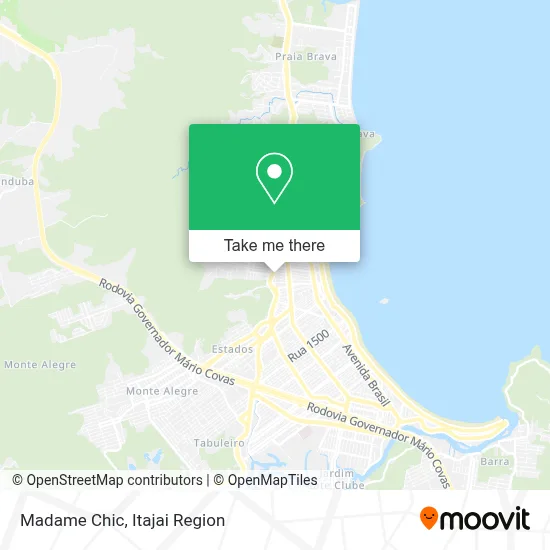 Madame Chic map