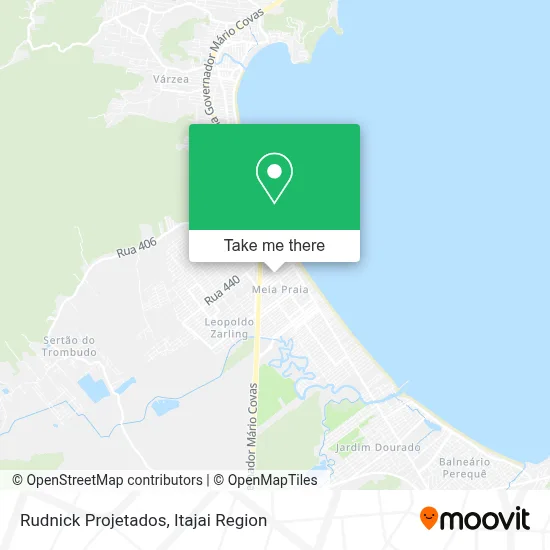 Rudnick Projetados map
