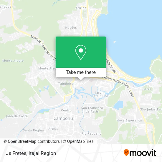 Js Fretes map